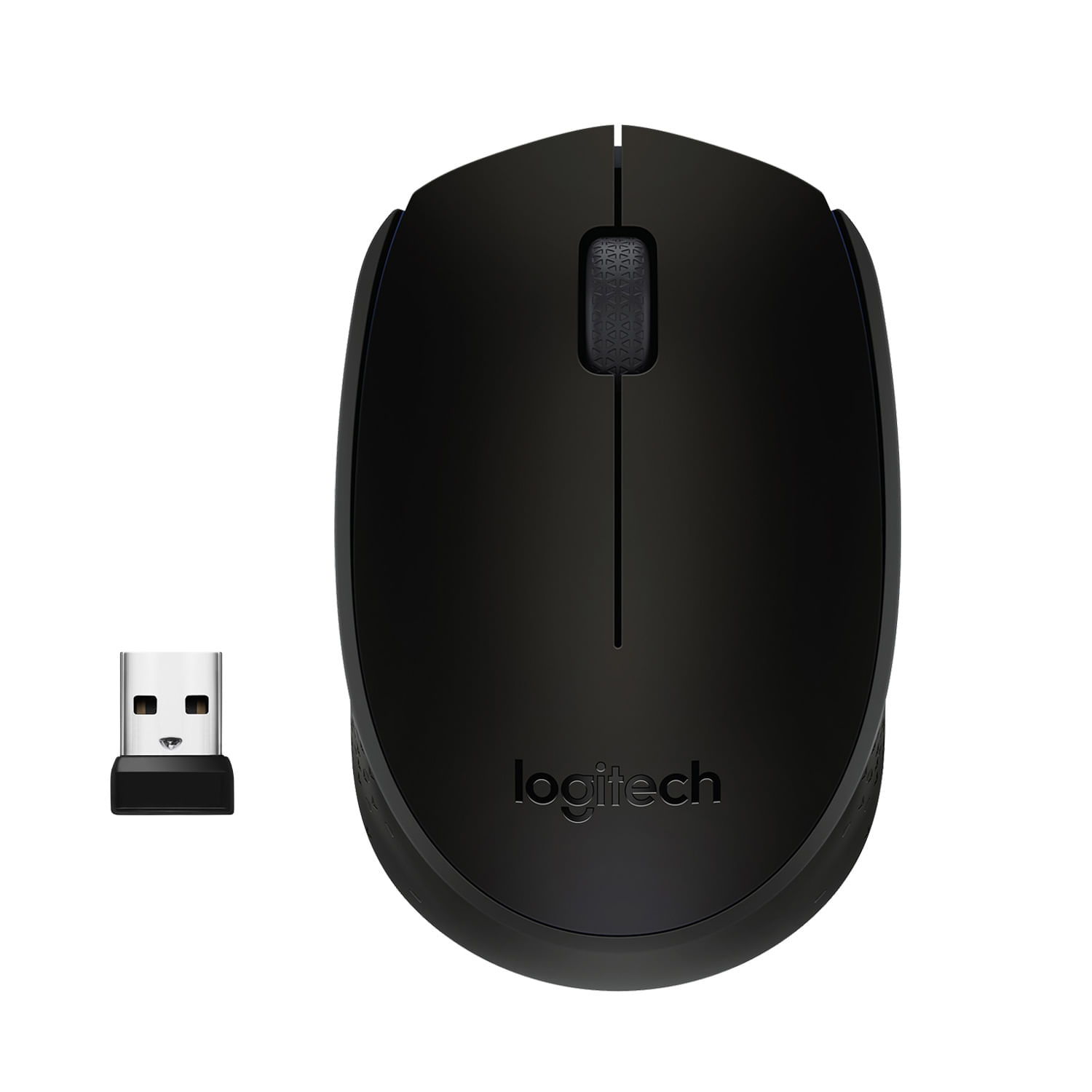 Mouse Inalámbrico Logitech M170, Cómodo Y Portátil, Win Mac  – Negro