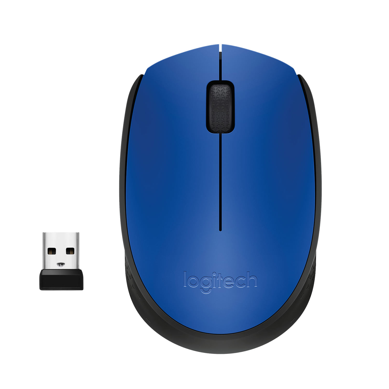 Mouse Inalámbrico Logitech M170 Cómodo Y Portátil Win Mac Azul