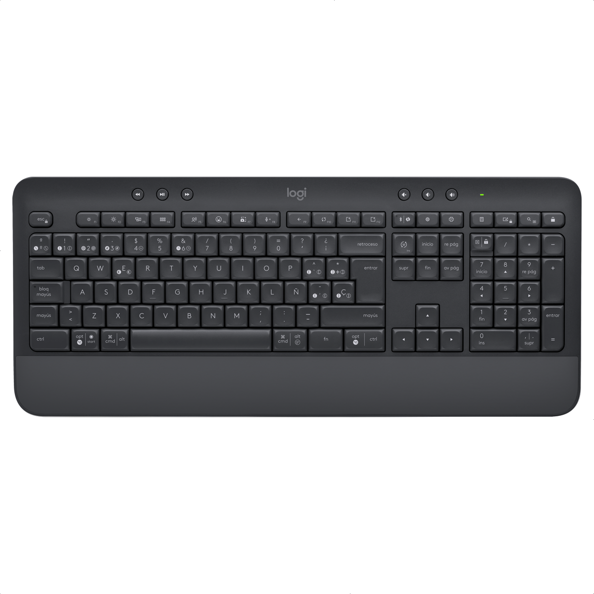 Teclado Bluetooth Logitech Signature K650  Bolt - Grafito