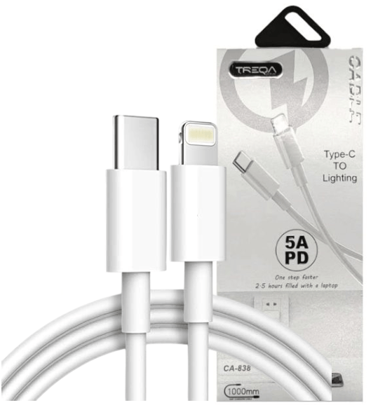 Cable De Carga Tipo C A Lightning