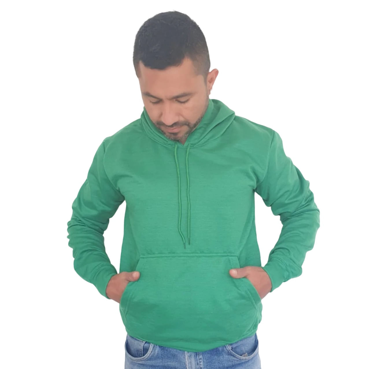 Buzo Capucha para Hombre GO PauSport1330 en Algodón Verde Cali