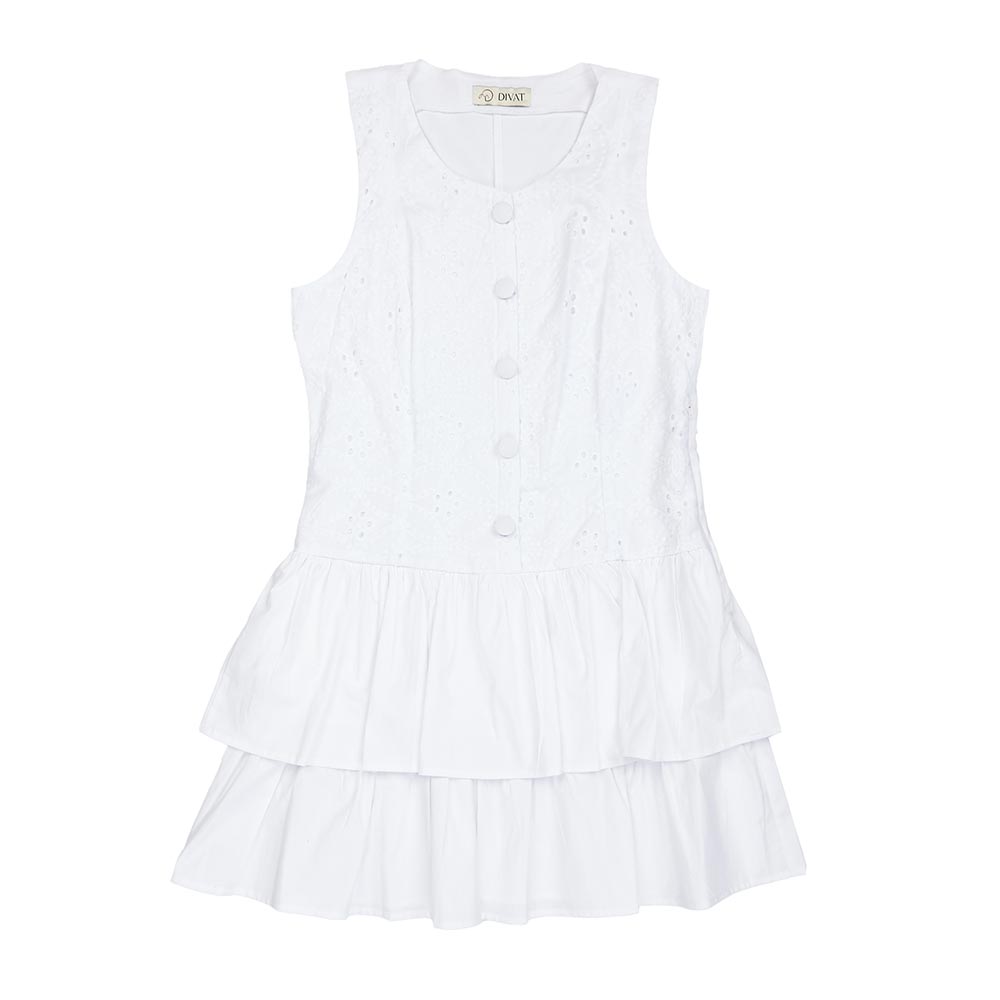 VESTIDO DIVAT MUJER 11531 BLANCO