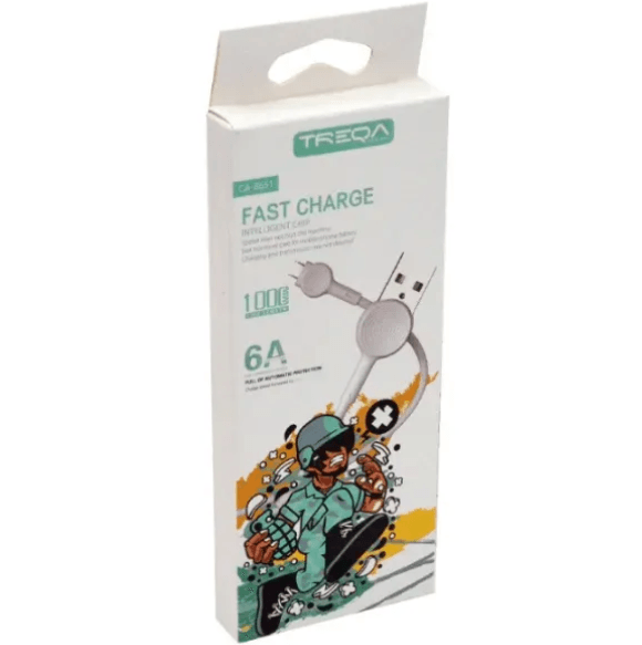 Cable Micro USB-Lightning 6A De Alta Capacidad