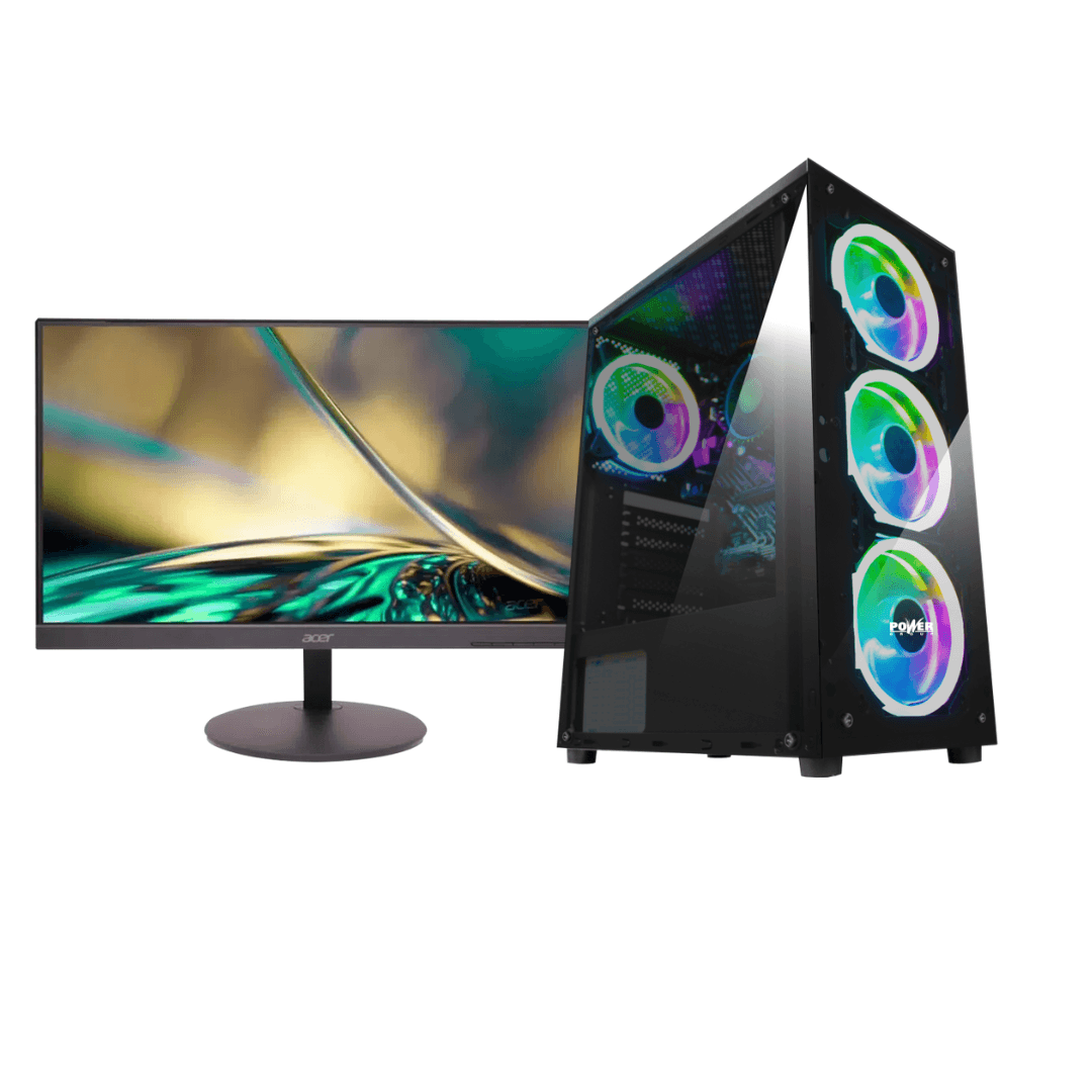 PC GAMER AMD Ryzen 5 7600 8GB 512GB SSD MONITOR 21.5 - R7682SL