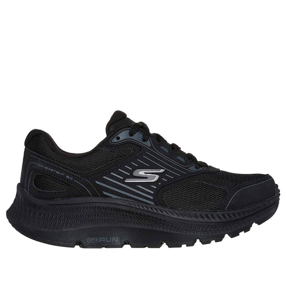 TENIS SKECHERS MUJER 128606BBK GO RUN CON