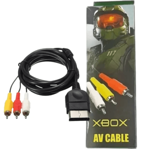 Cable De Audio Y Video Xbox Clásico