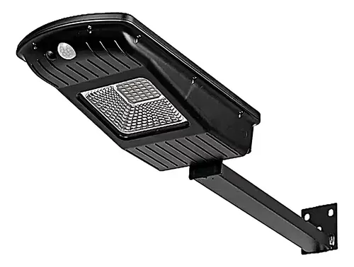 Lámpara Para Exterior Solar Led De 30w Con Sensor De Luz