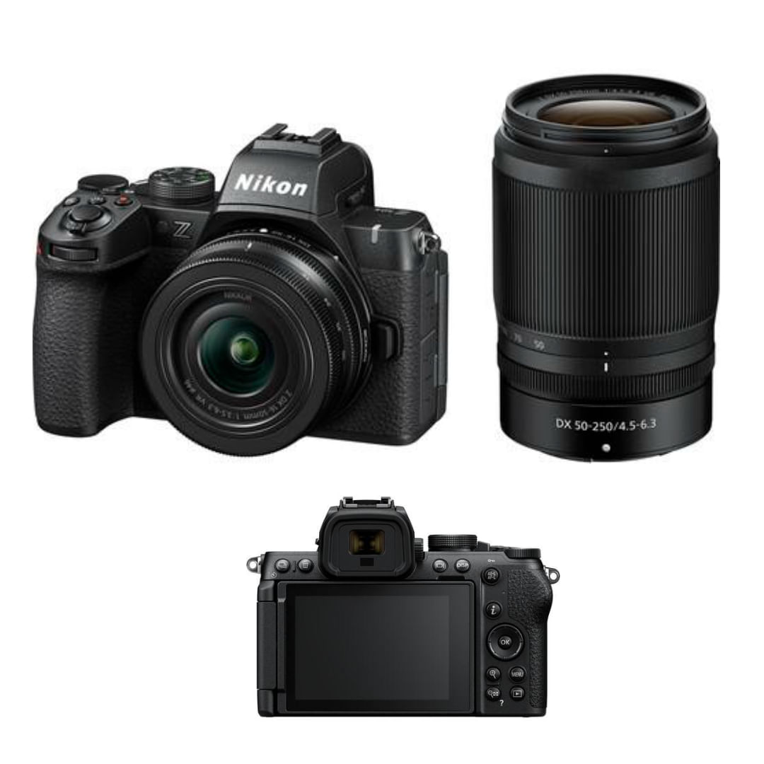 Nikon Z50 II + 16-50mm y 50-250mm