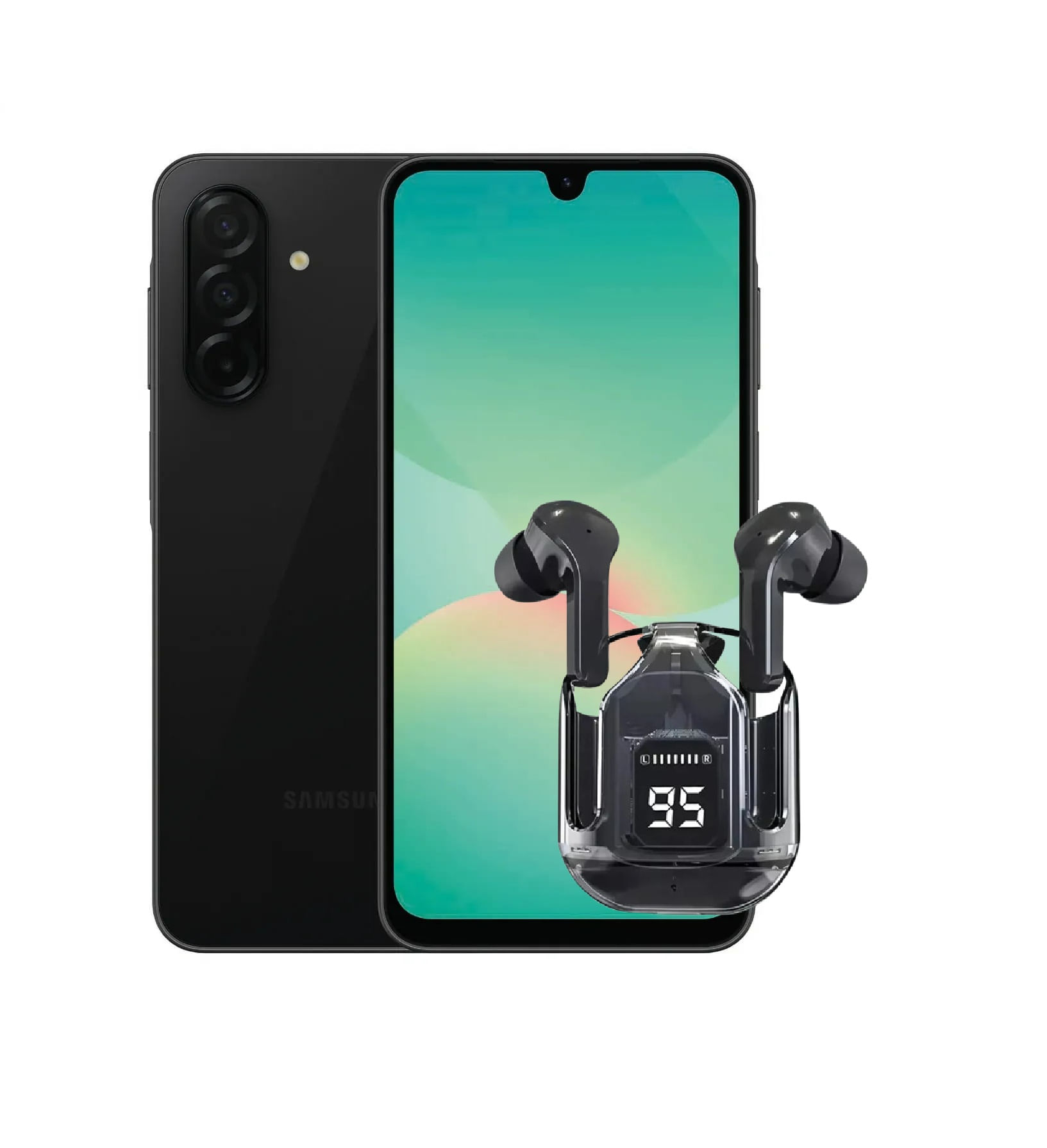 Celular Samsung Galaxy A26 5G 256GB 8GB RAM Negro + Audífonos Bluetooth