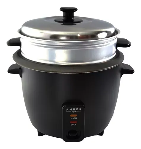 Olla Arrocera Multiusos 8 Tazas 1.5 Lt Con Vaporizador Amber