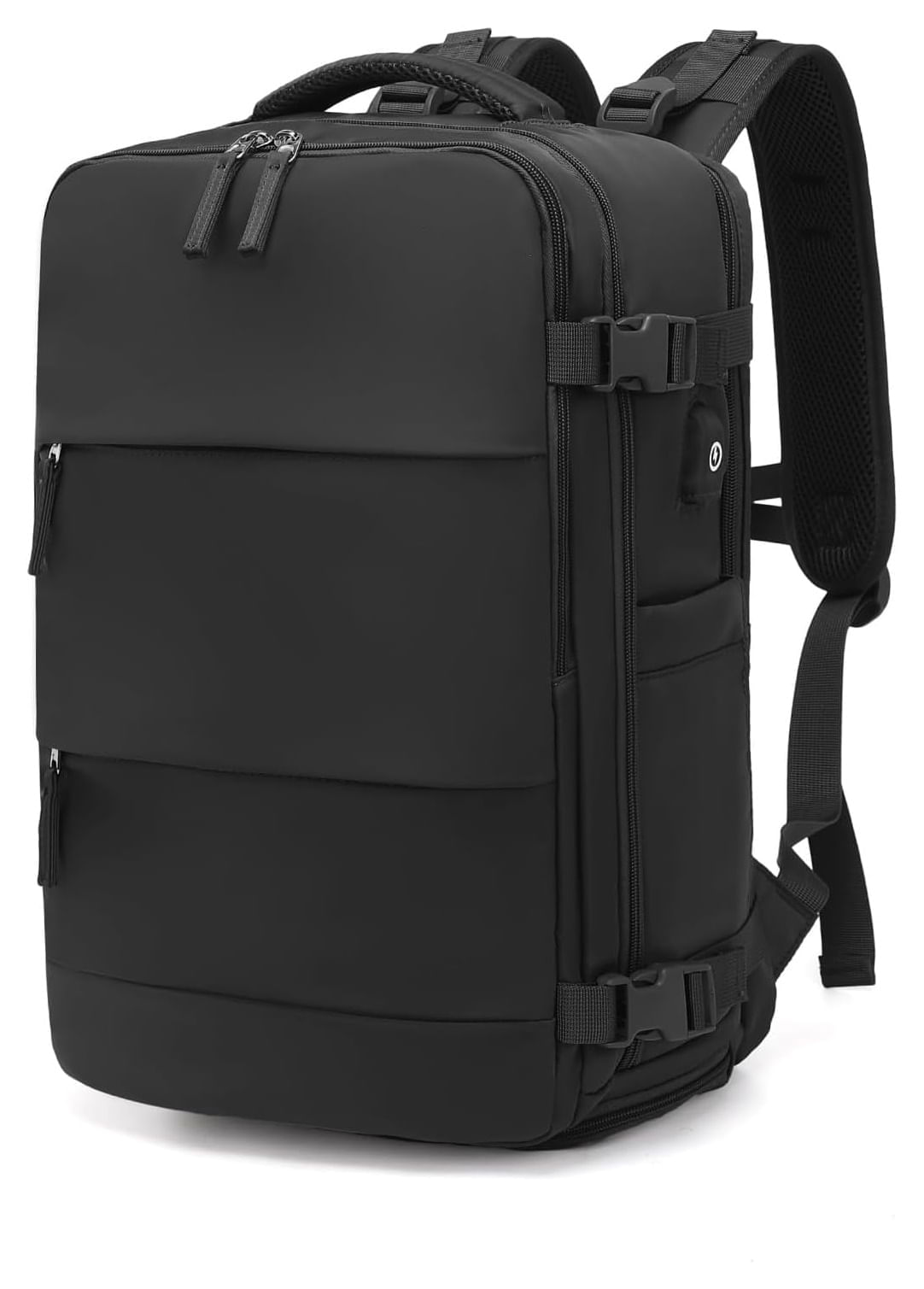 Maleta Equipaje Mano Para Viaje Multifuncional Grande Negra