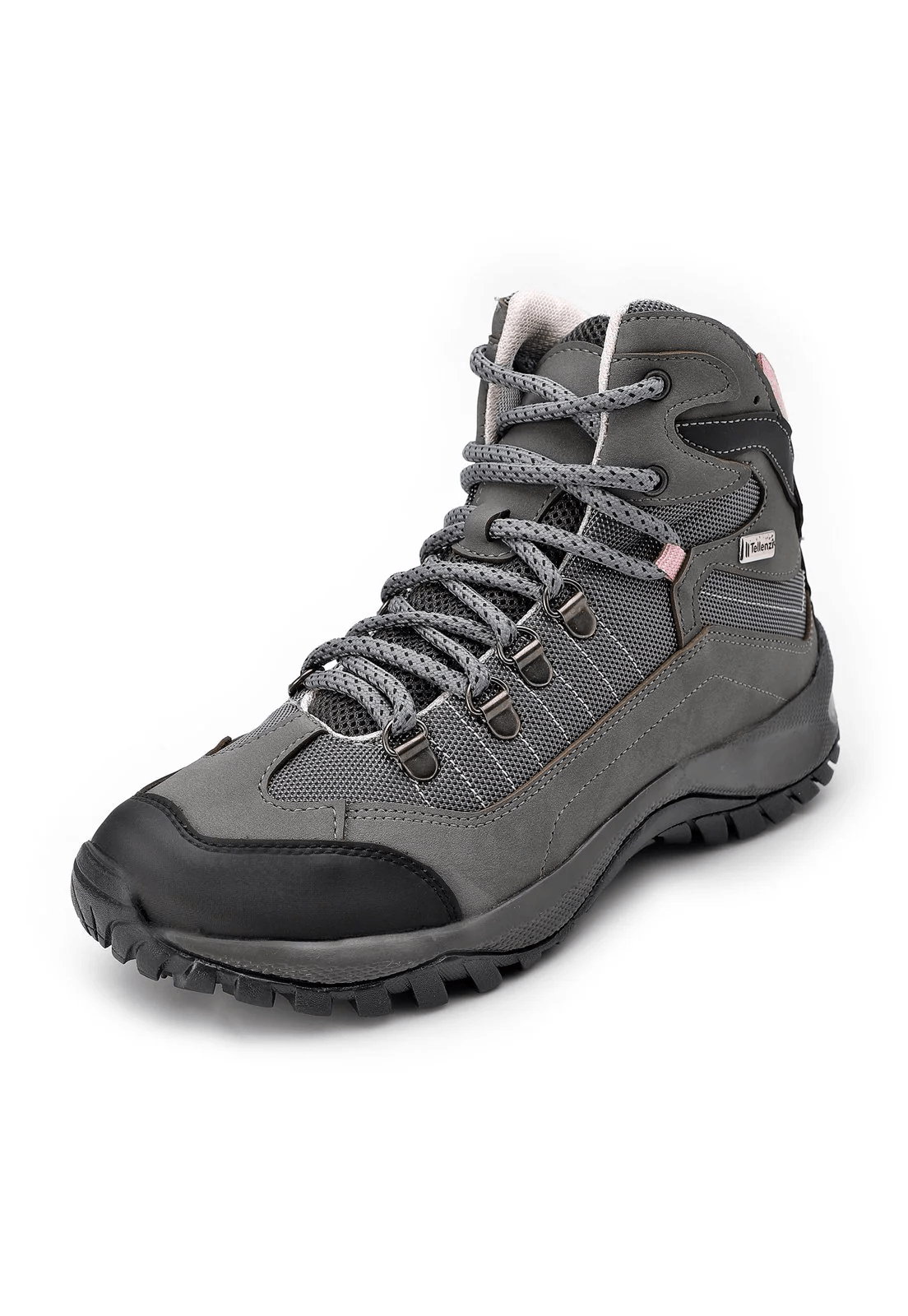 Botas Mujer Outdoor 1475 Gris-Rosa Tellenzi
