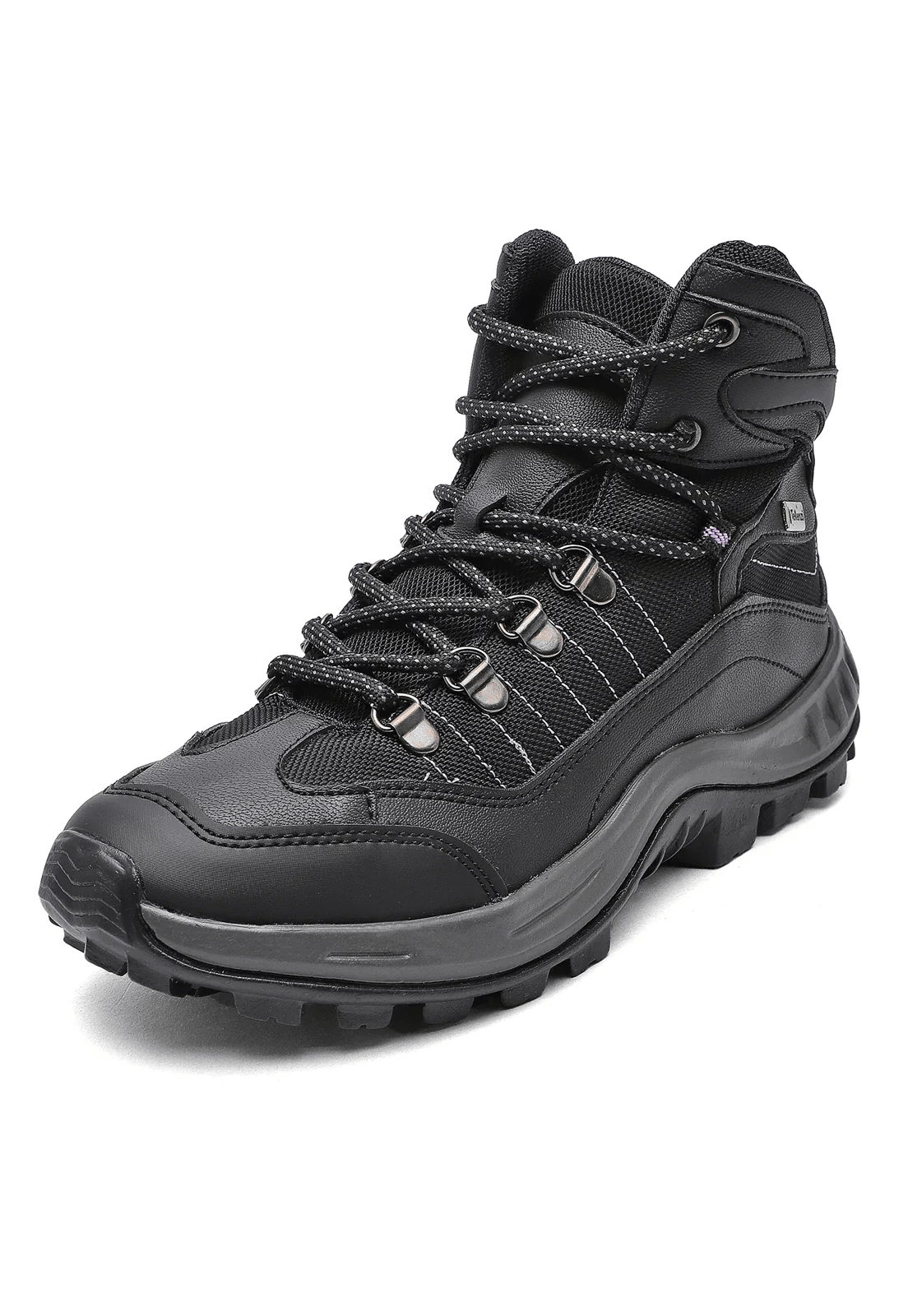 Botas Mujer Outdoor 1475 Negro-Lila Tellenzi