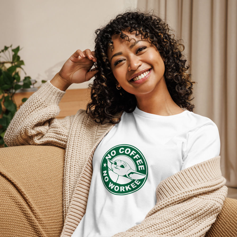 Camiseta Baby Yoda Coffe Unisex UnderTop