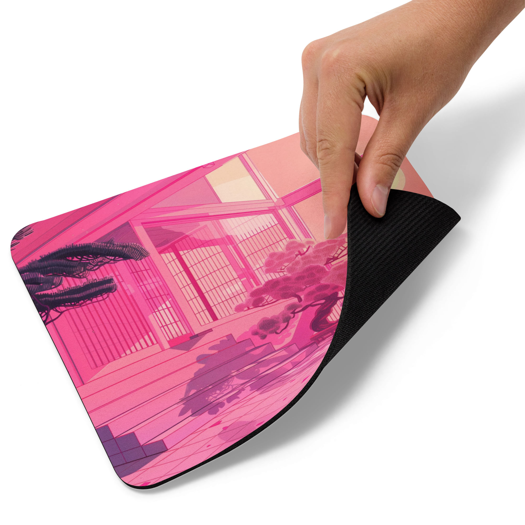 Mouse Pad Axtrax Bonsai Paisaje 8.7 X7.1 Antideslizante