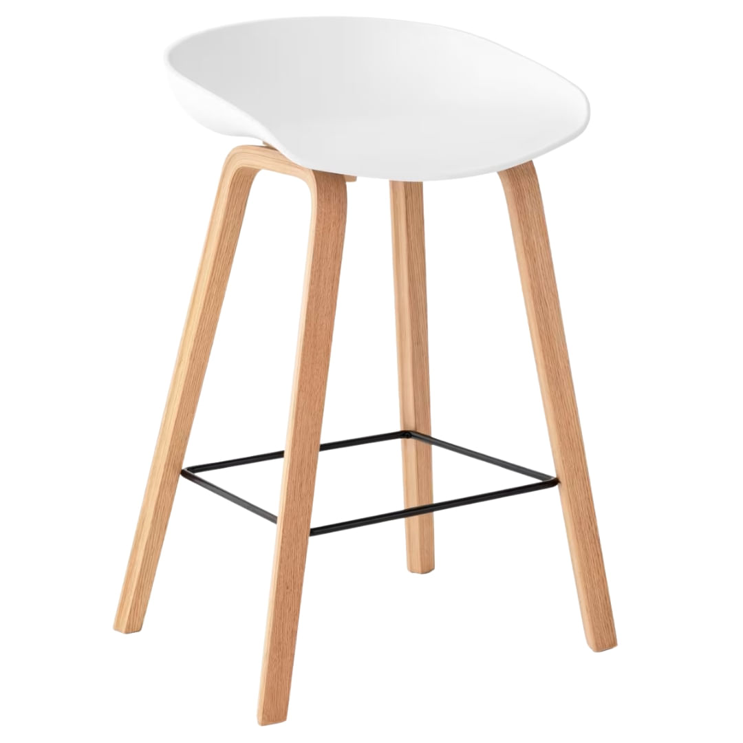 Silla De Bar Ferrara Blanca