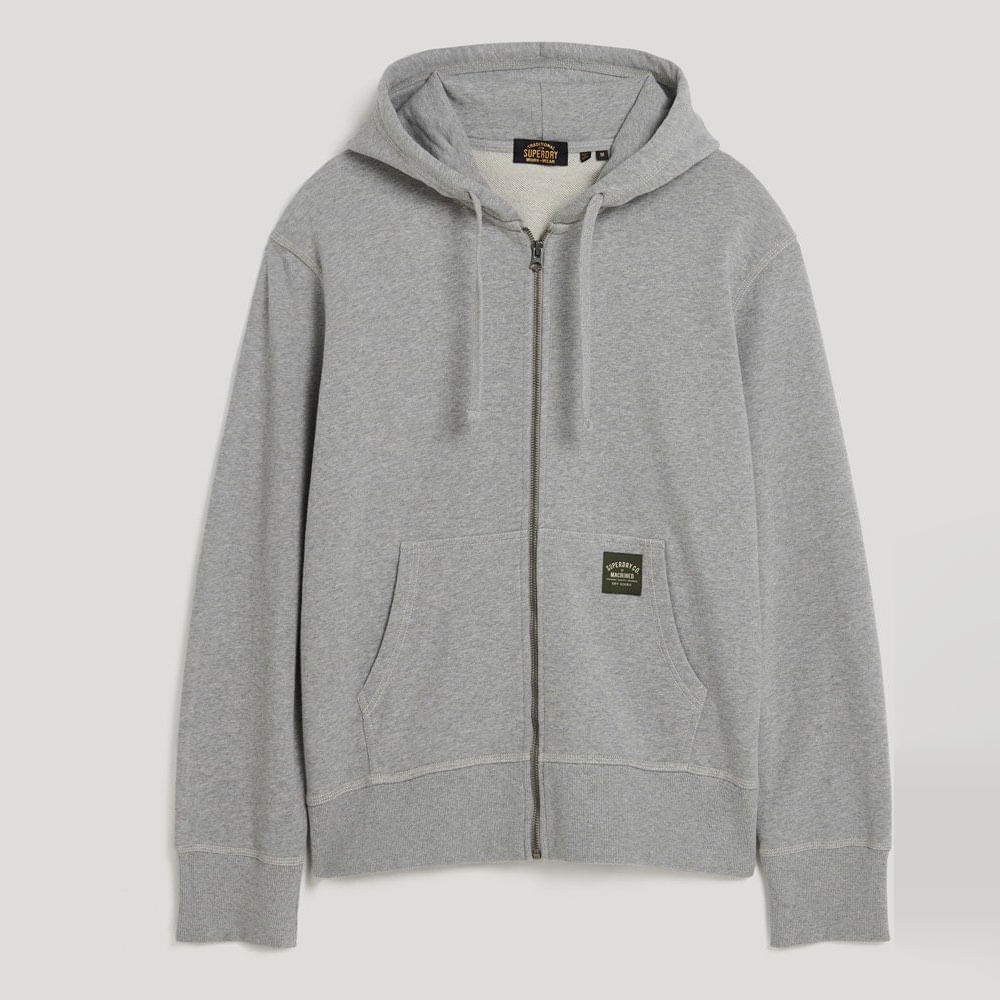 Buzo Abierto Para Hombre Contrast Stitch Zip Superdry