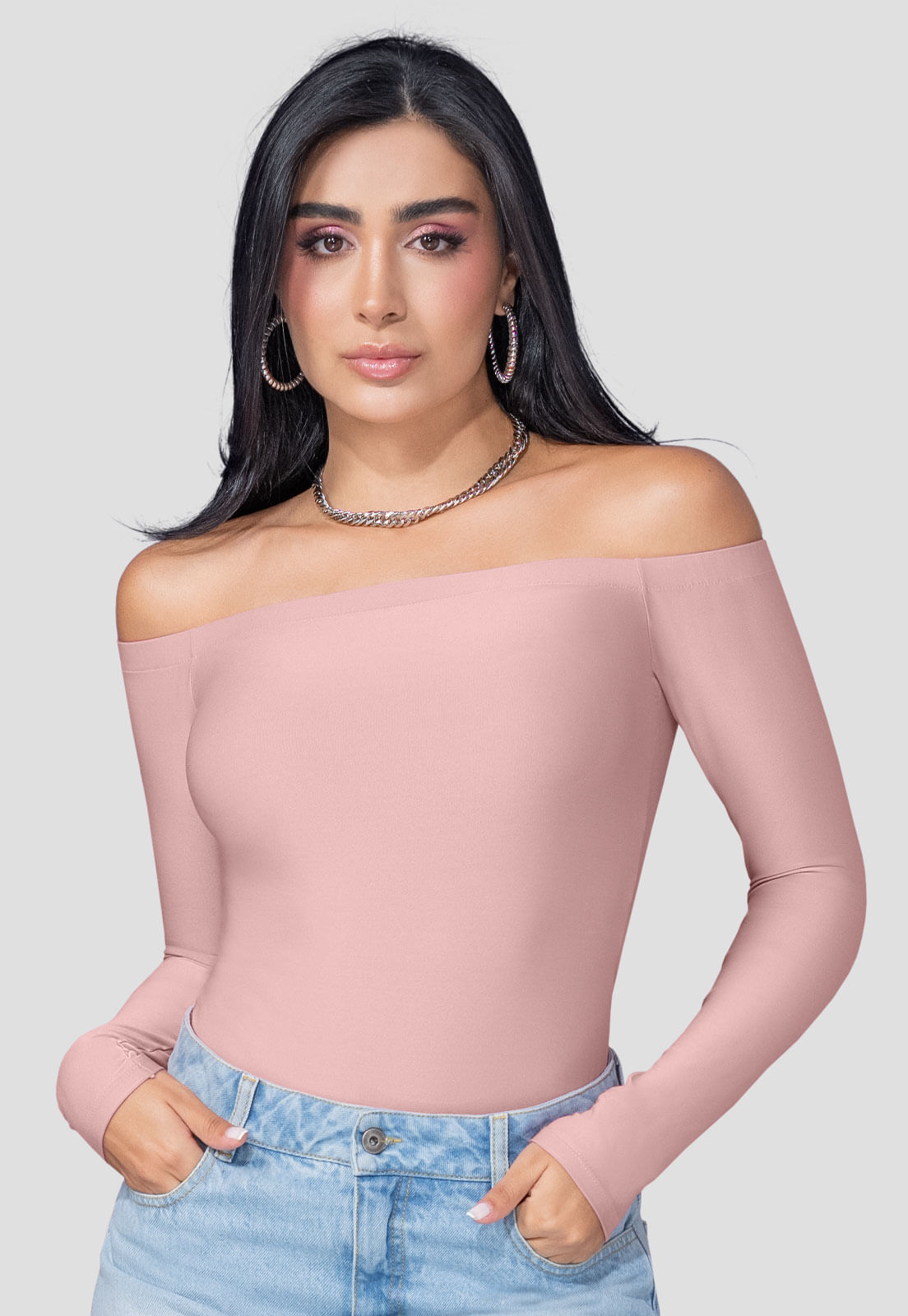 Body Mujer Rosa Polvo Mp 110315