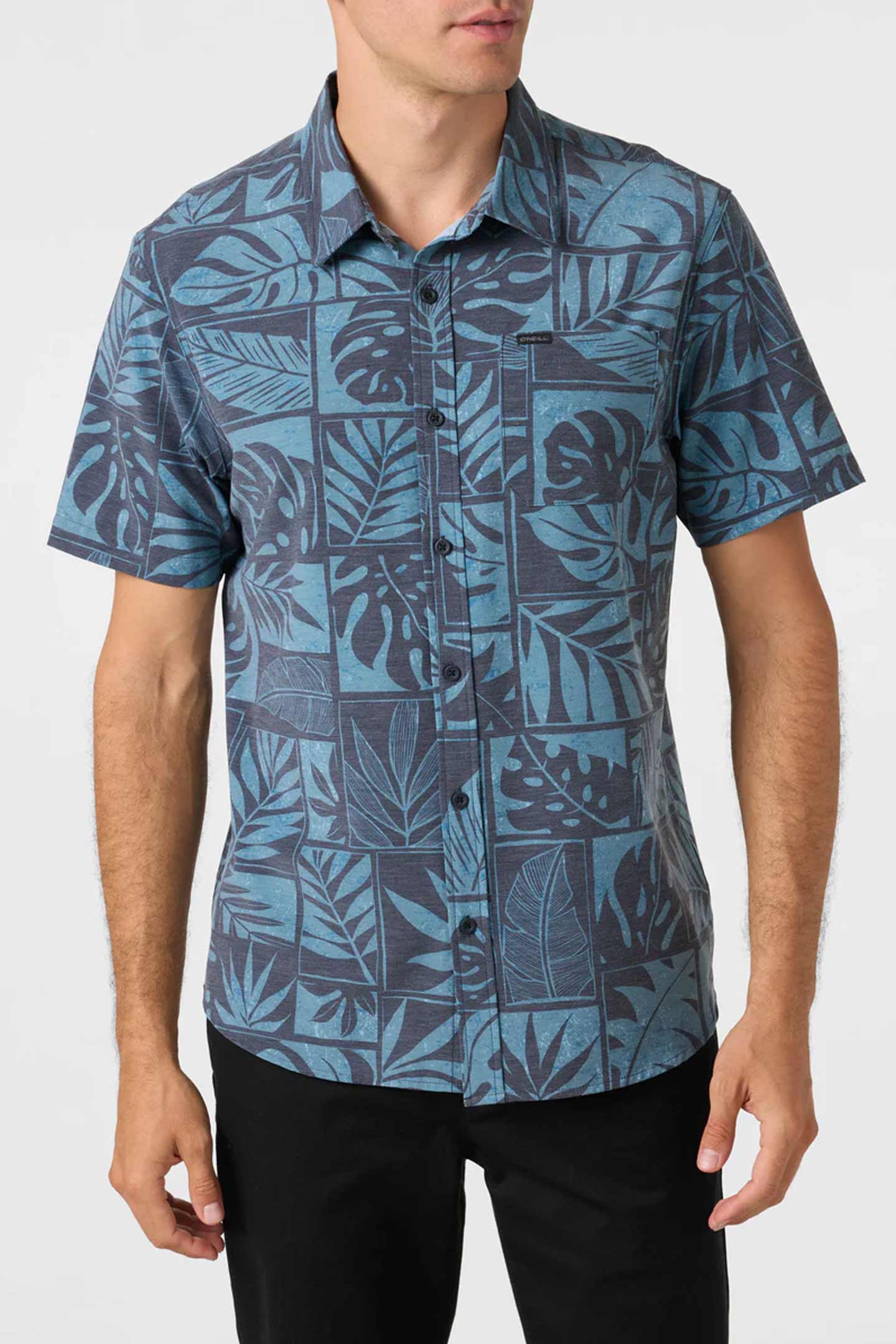 Camisa Manga Corta Relaxed Fit Traveler Traverse Upf 50 Hombre