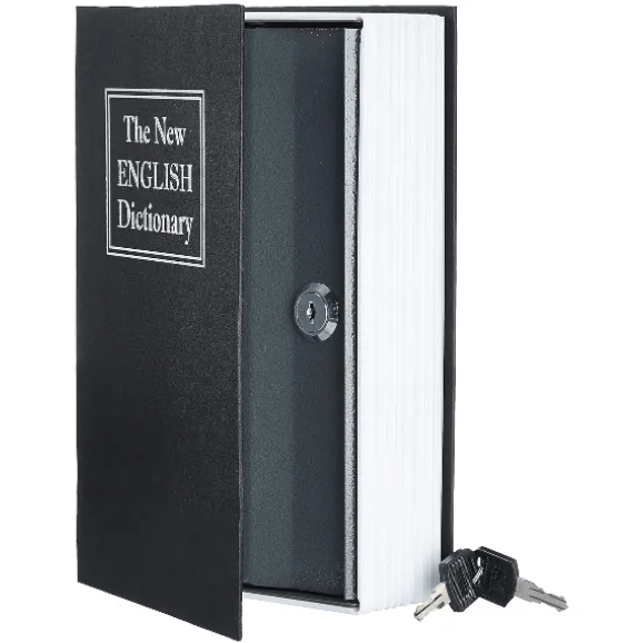 Caja De Seguridad Tipo Libro