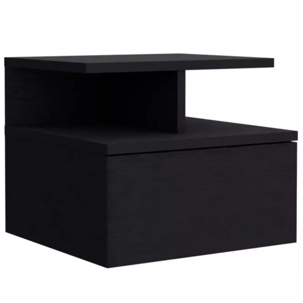 Mesa De Noche Flotante Nube Wengue