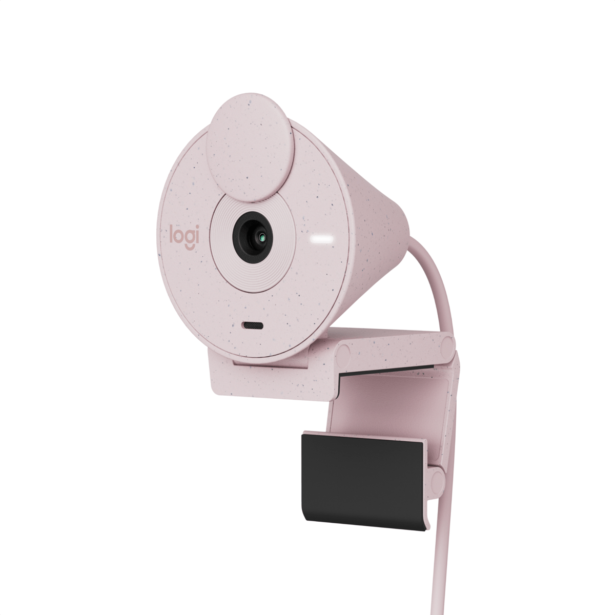 Webcam Logitech Brio 300 Full Hd 1080p Rightlight 2 Usb-c Rosado
