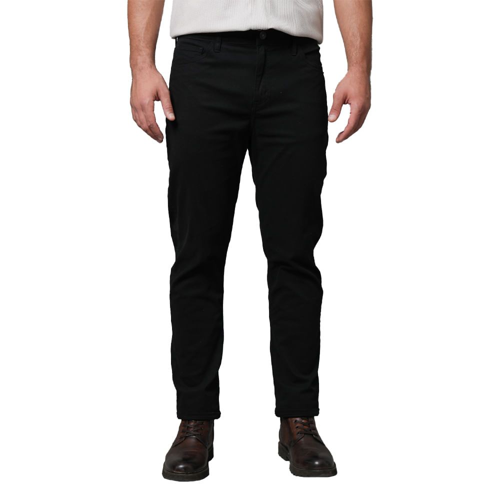 PANTALON RIFLE HOMBRE 160G050 NEGRO