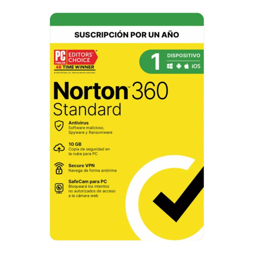 Norton 360 Standard 1 Dispositivo 1 Año