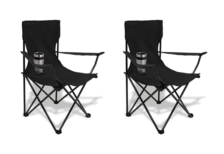 Silla Playa Portatil para Exteriores Plegable Camping x2