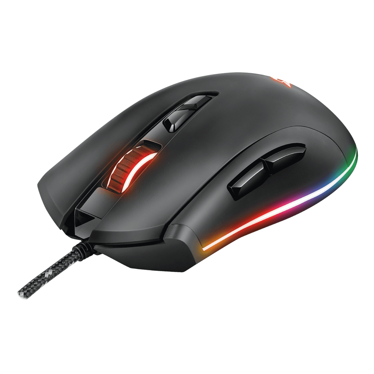 Mouse Gamer Trust GXT 900 Qudos RGB, Programable / 7 Botones Kudos