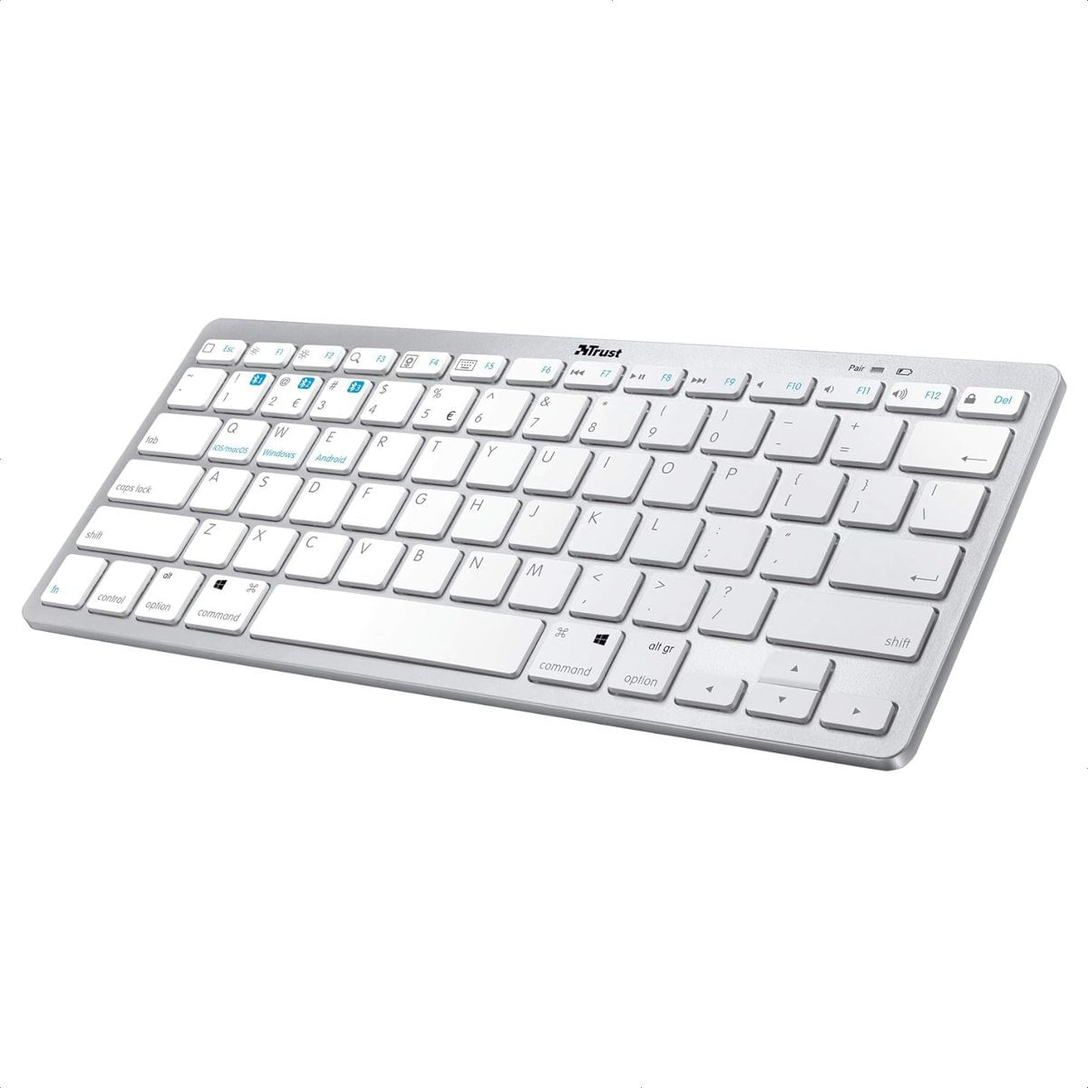 Teclado Inalámbrico Multidispositivo Trust Nado Bt / Español