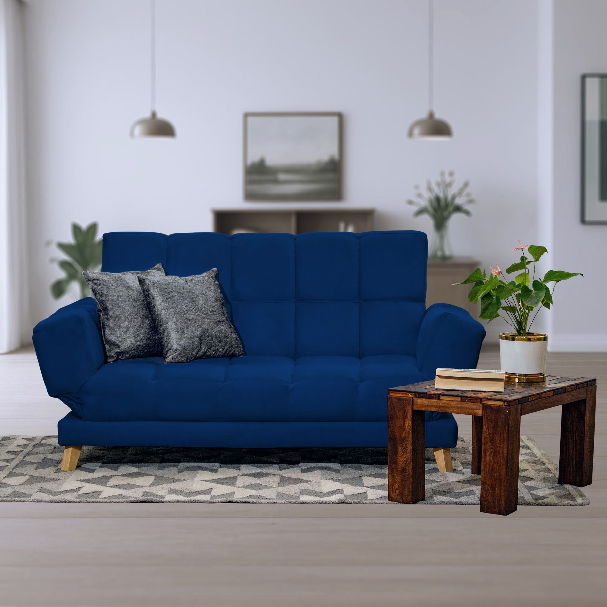 Sofa Cama Ocean Azul