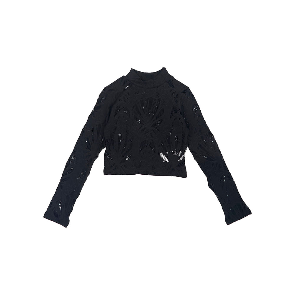 BLUSA DYABOO MUJER DF01779 NEGRO