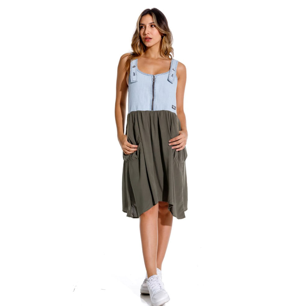 Vestido Largo Para Mujer Lutece Girbaud