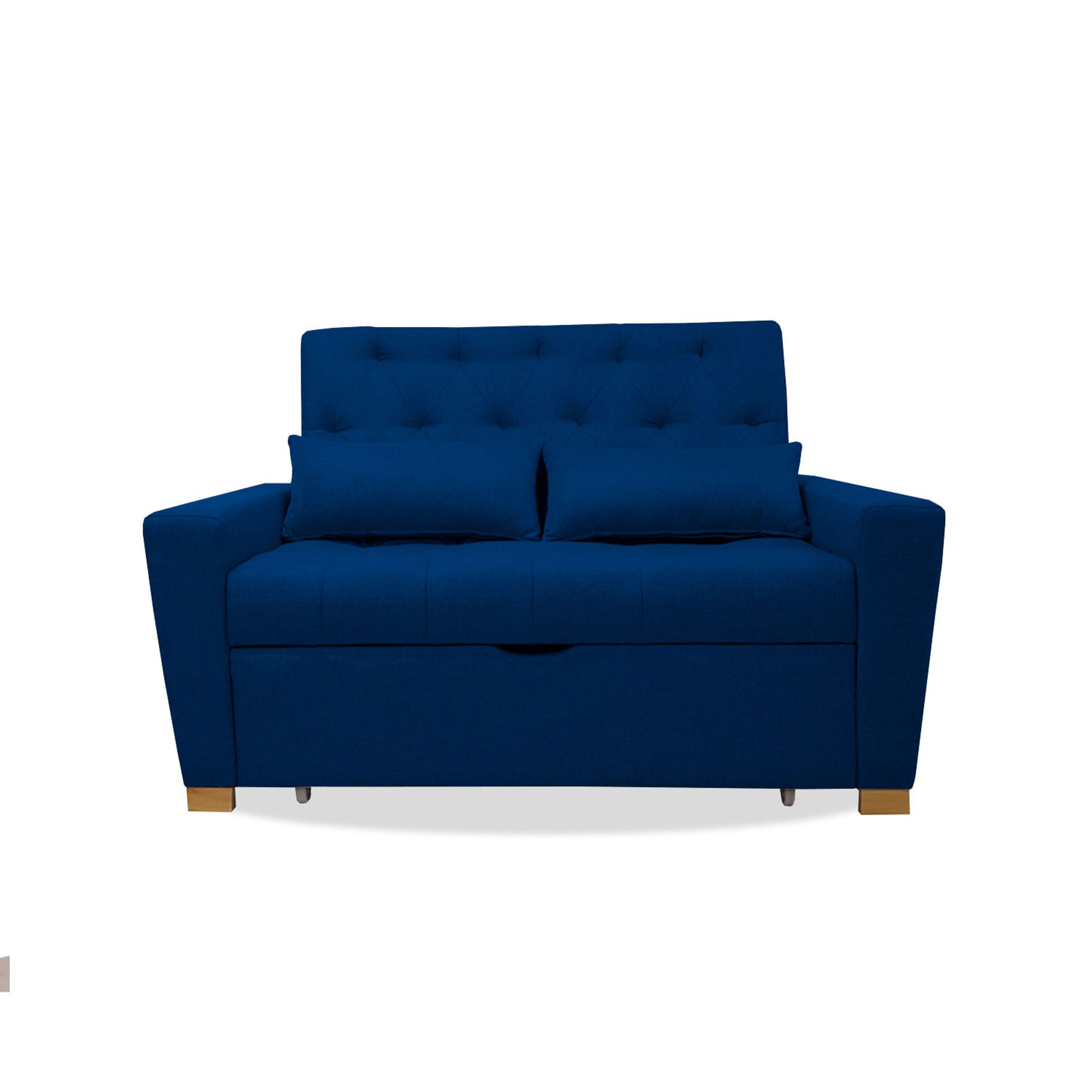 Sofa Cama Ackerman 120x180 cm Azul Petroleo