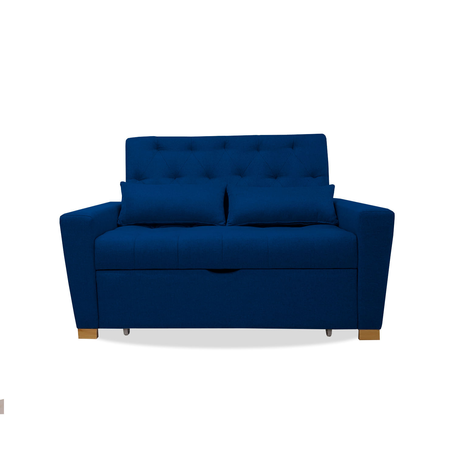 Sofa Cama Ackerman 120x180 cm Azul Petroleo