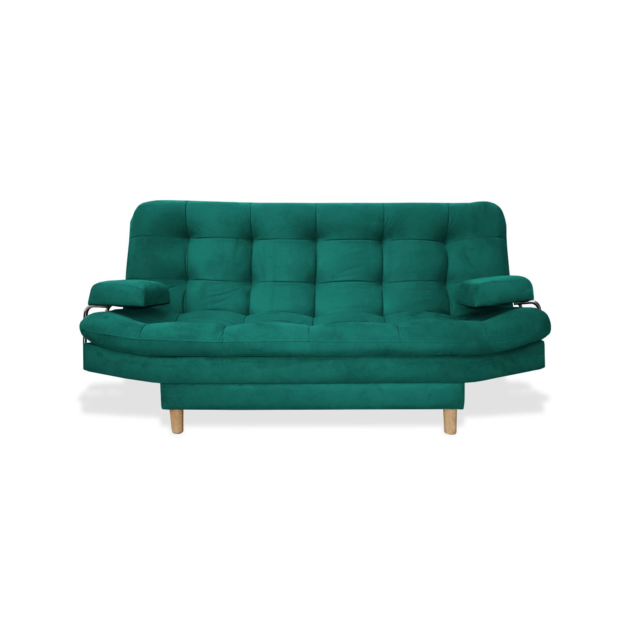Sofa Cama Hauser 3 Posiciones 120x185 cm Verde