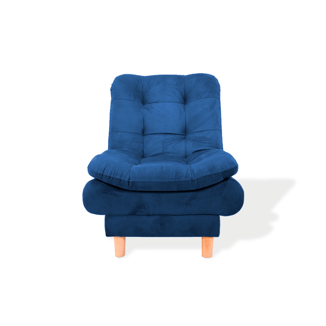 Poltrona Meier Reclinable Azul Petroleo