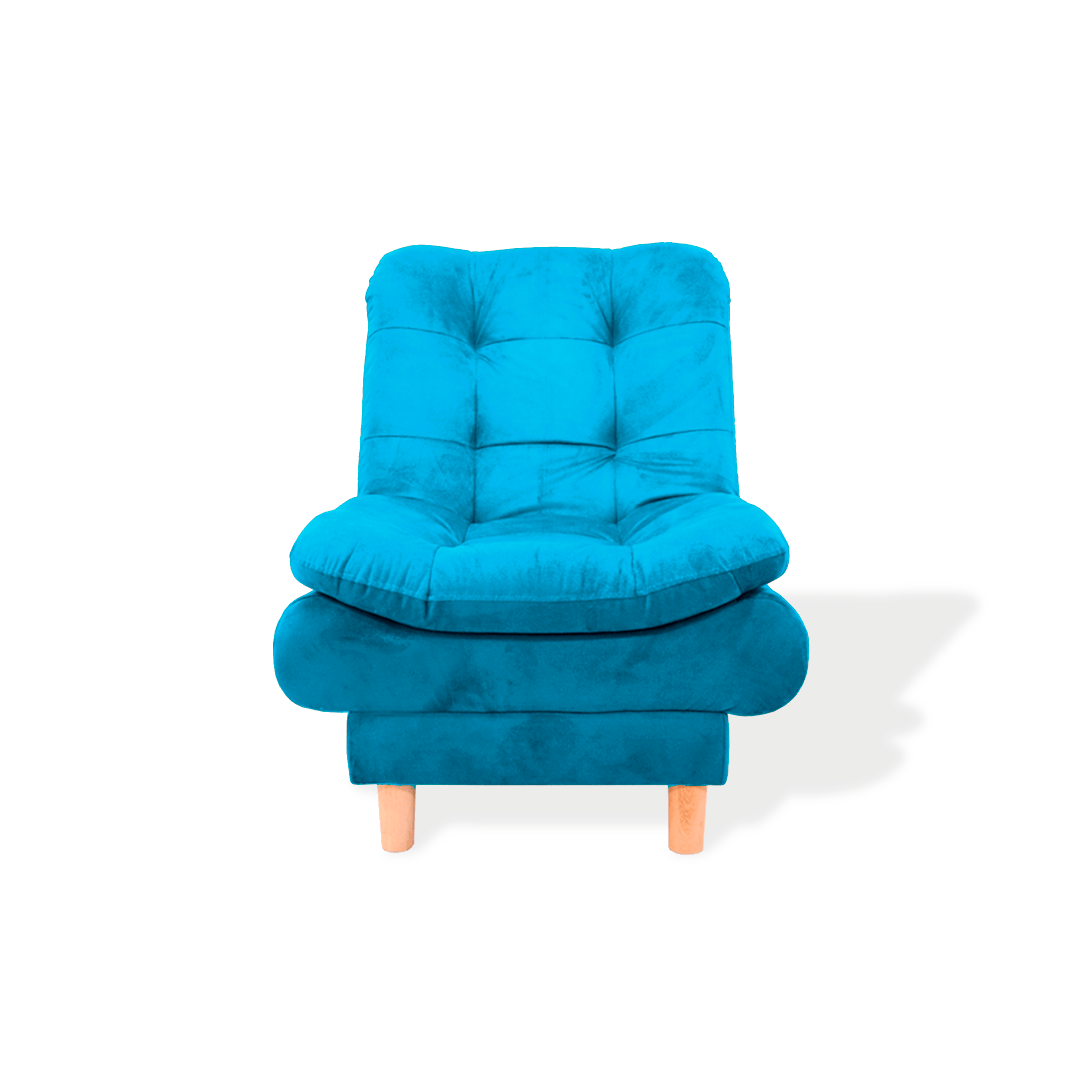 Poltrona Meier Reclinable Turquesa