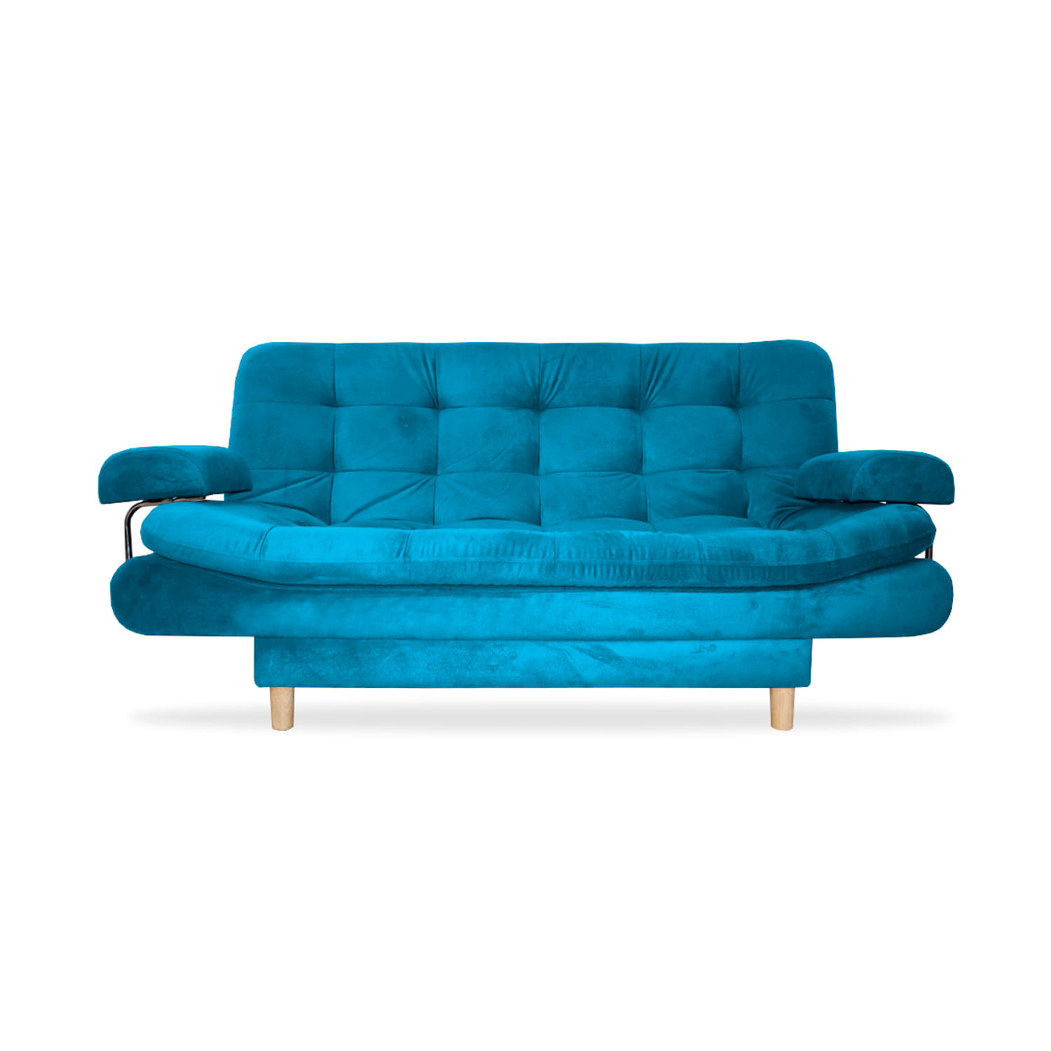 Sofa Cama Keller 3 Puestos Turqueza