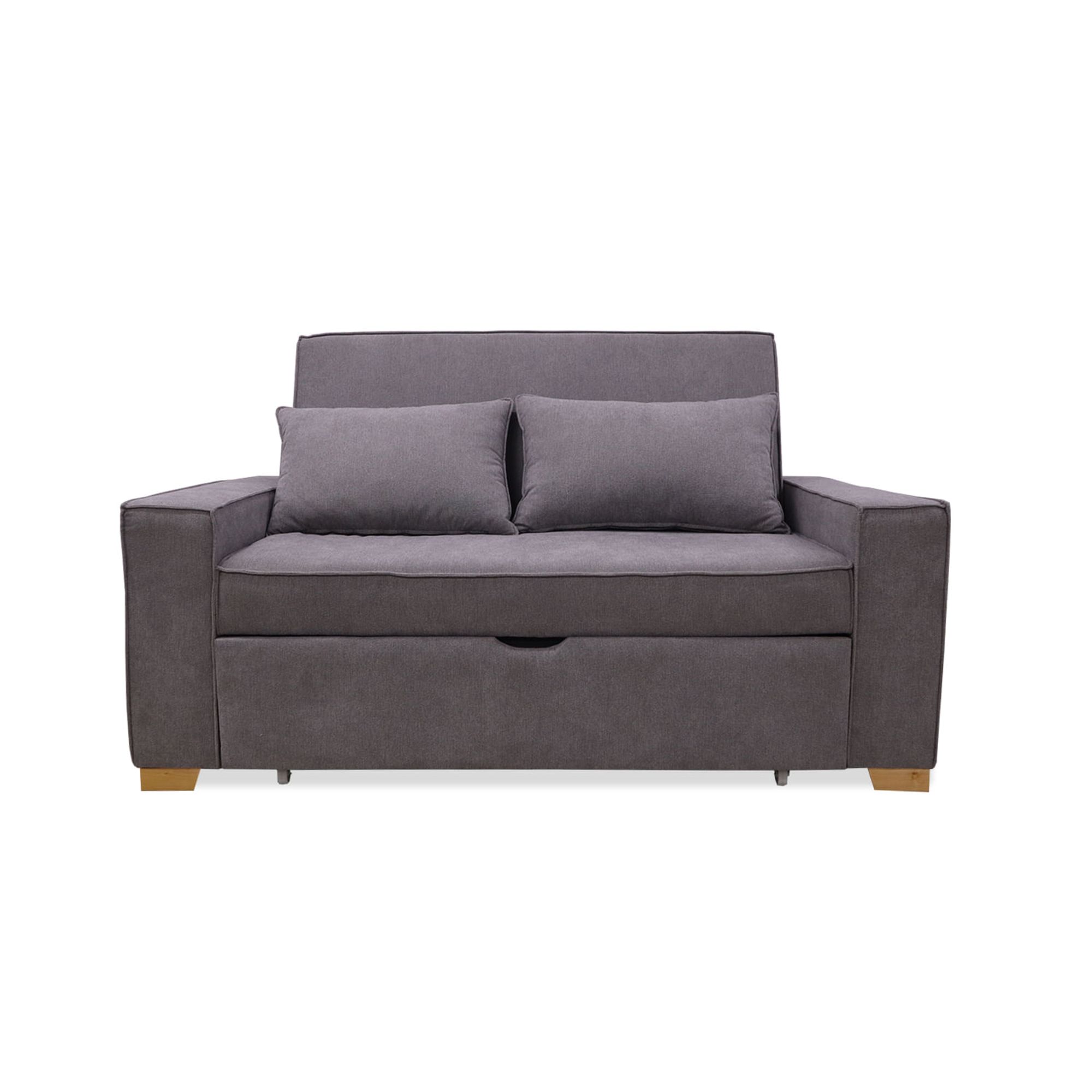 Sofa Cama Multifuncional Hofer 180x150 Gris