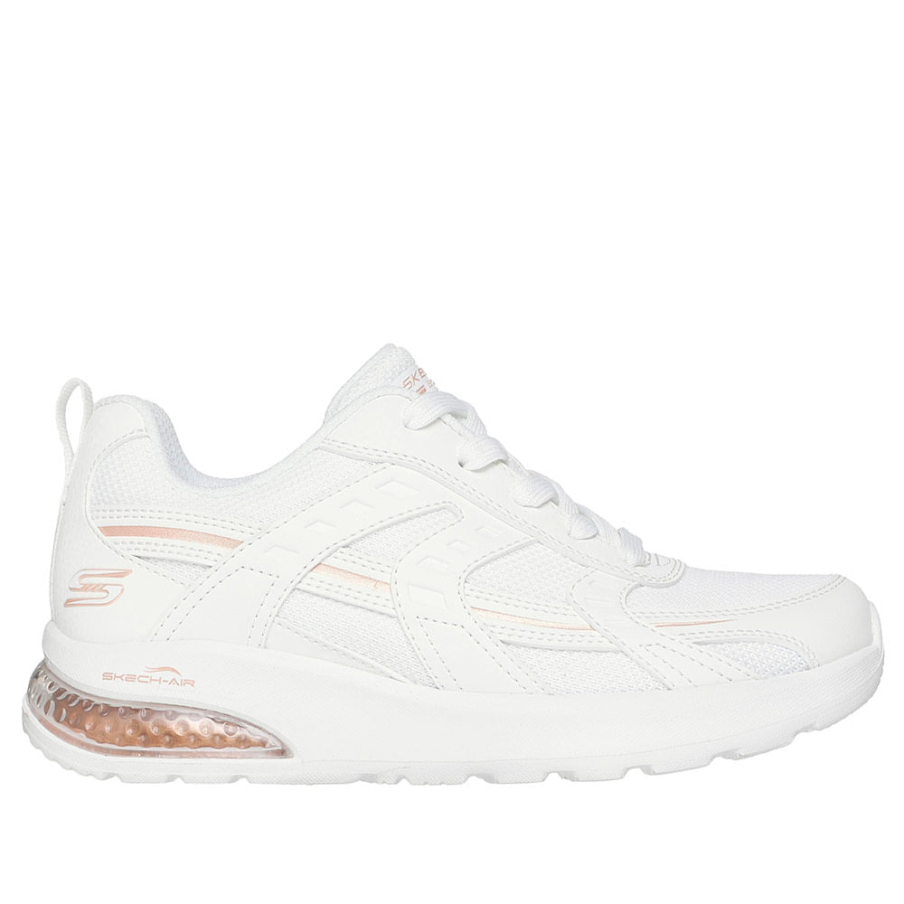 TENIS SKECHERS MUJER 117648WHT BOBS VISIO