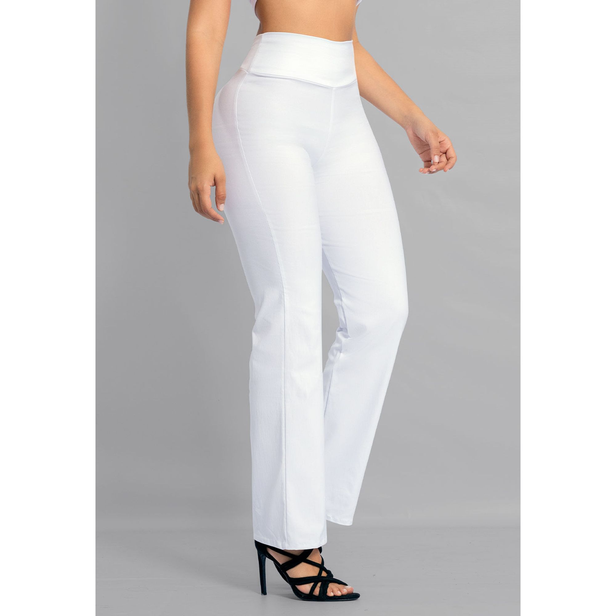 Pantalón Mujer Blanco Mp 108354