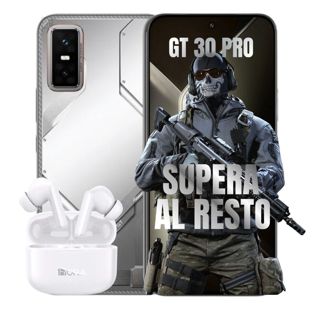 Celular INFINIX GT 30 Pro 256GB/12GB RAM – Plateado