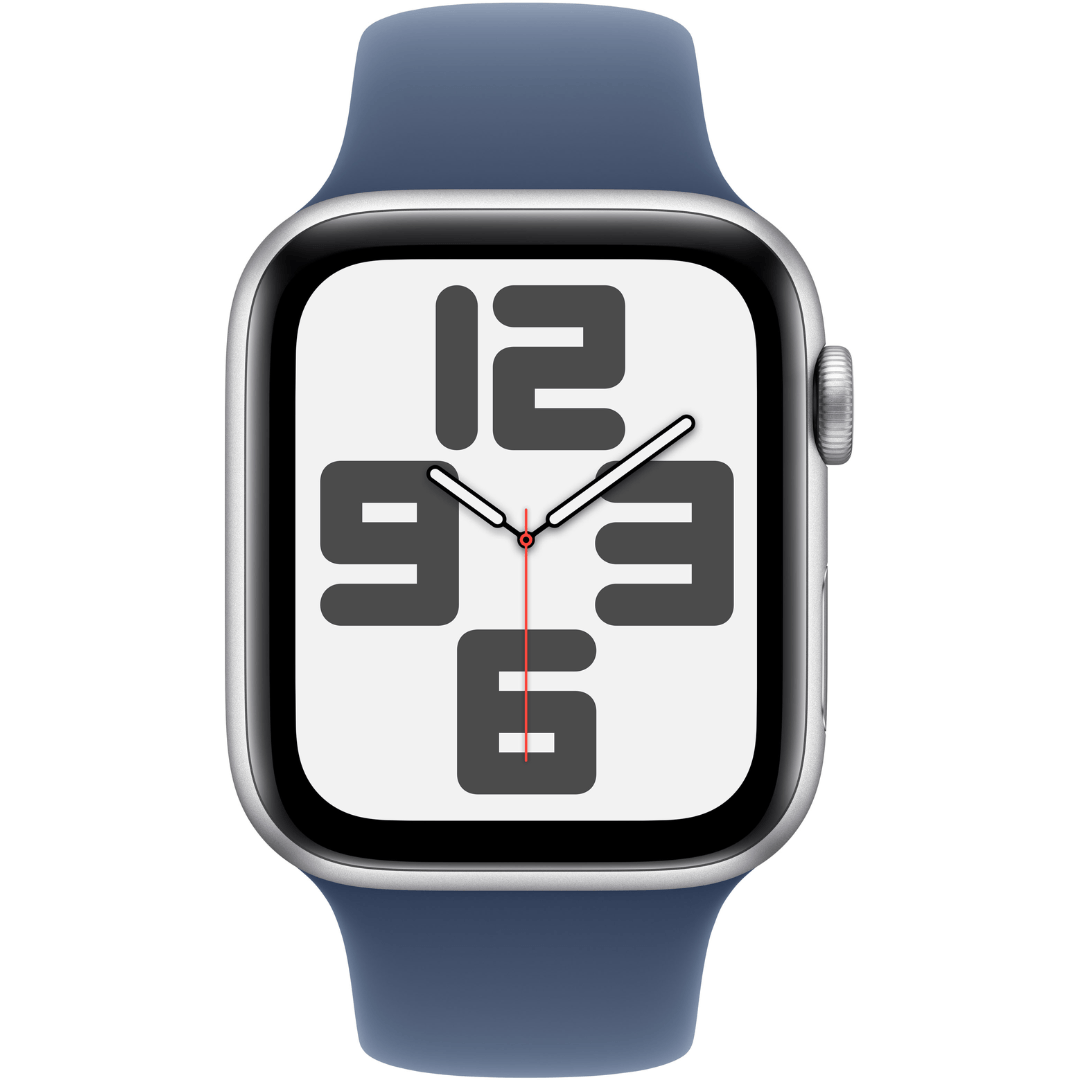 Apple Watch SE 44mm Caja Plata Correa Azul