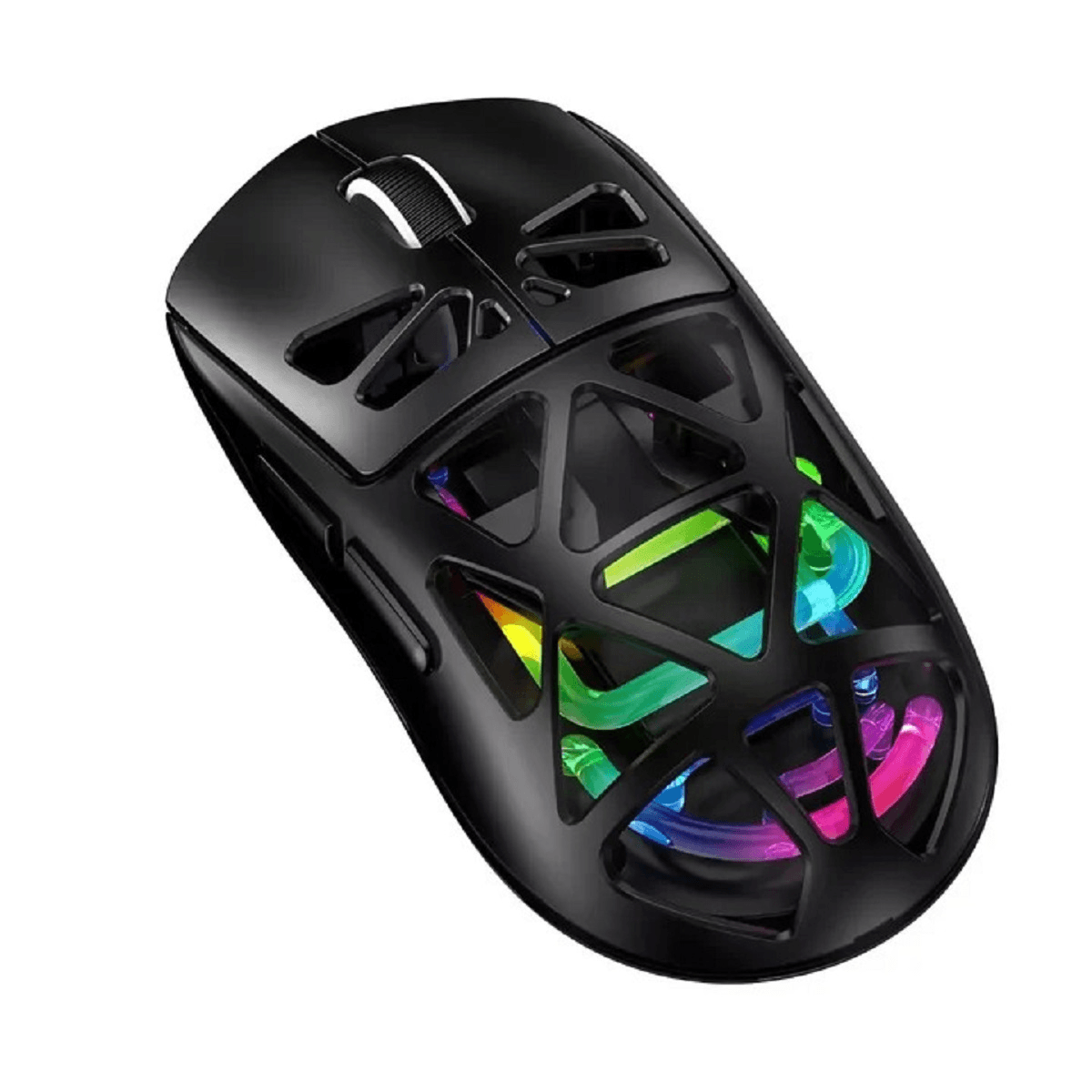 Mouse Para Computador Inalámbrico Diseño De Membrana M7 Negro