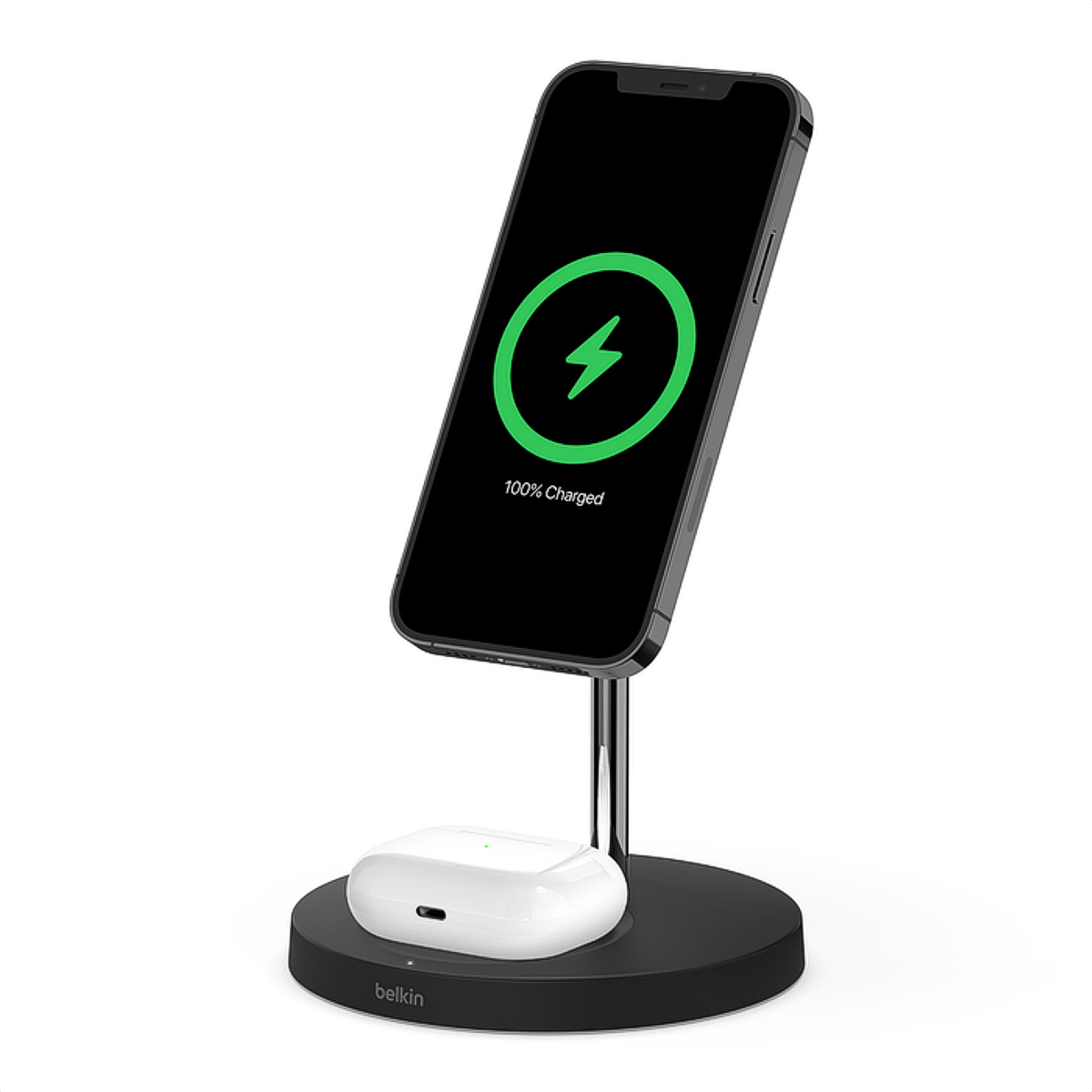 Cargador Inalámbrico 2en1 Magsafe 15W Belkin Boostcharge Pro WIZ010TTBK