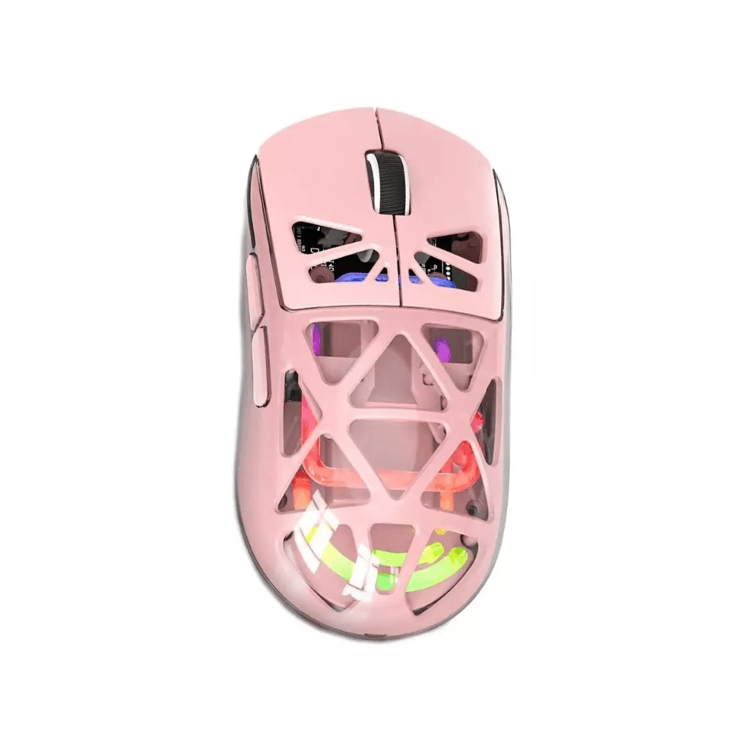 Mouse Para Computador Inalámbrico Diseño De Membrana M7 Rosado
