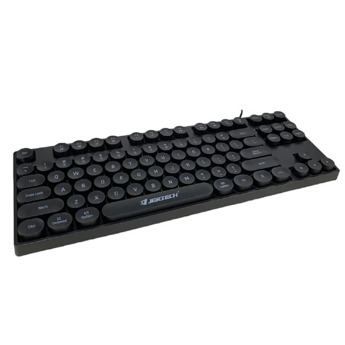 Teclado Gamer Alámbrico Retroiluminación DK600A Negro