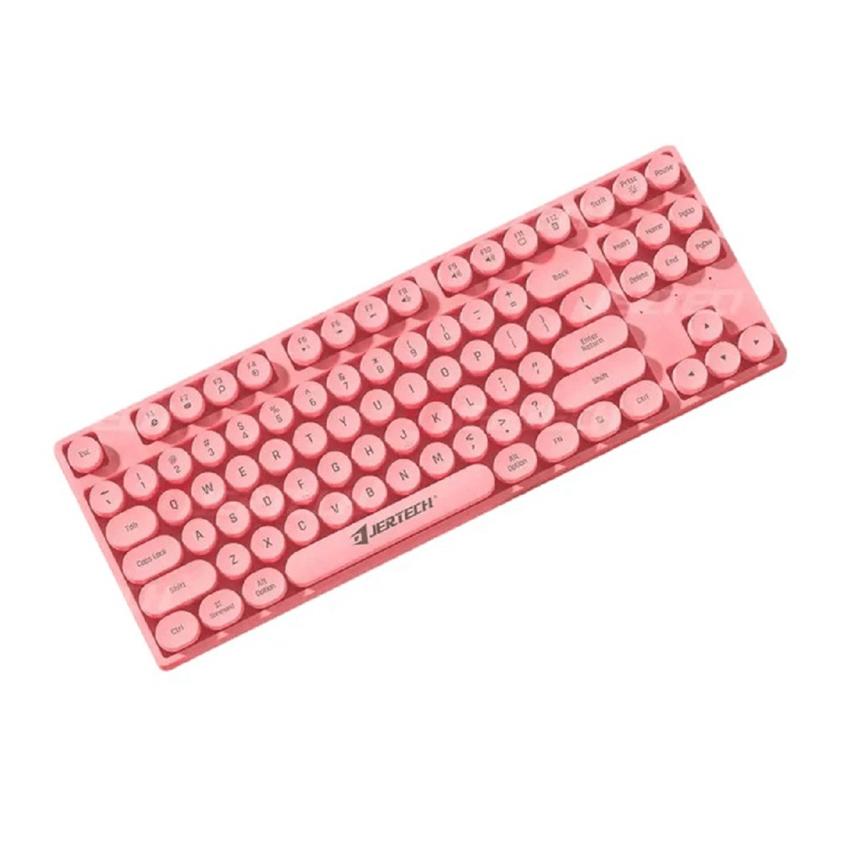 Teclado Gamer Alámbrico Retroiluminación DK600A Rosado